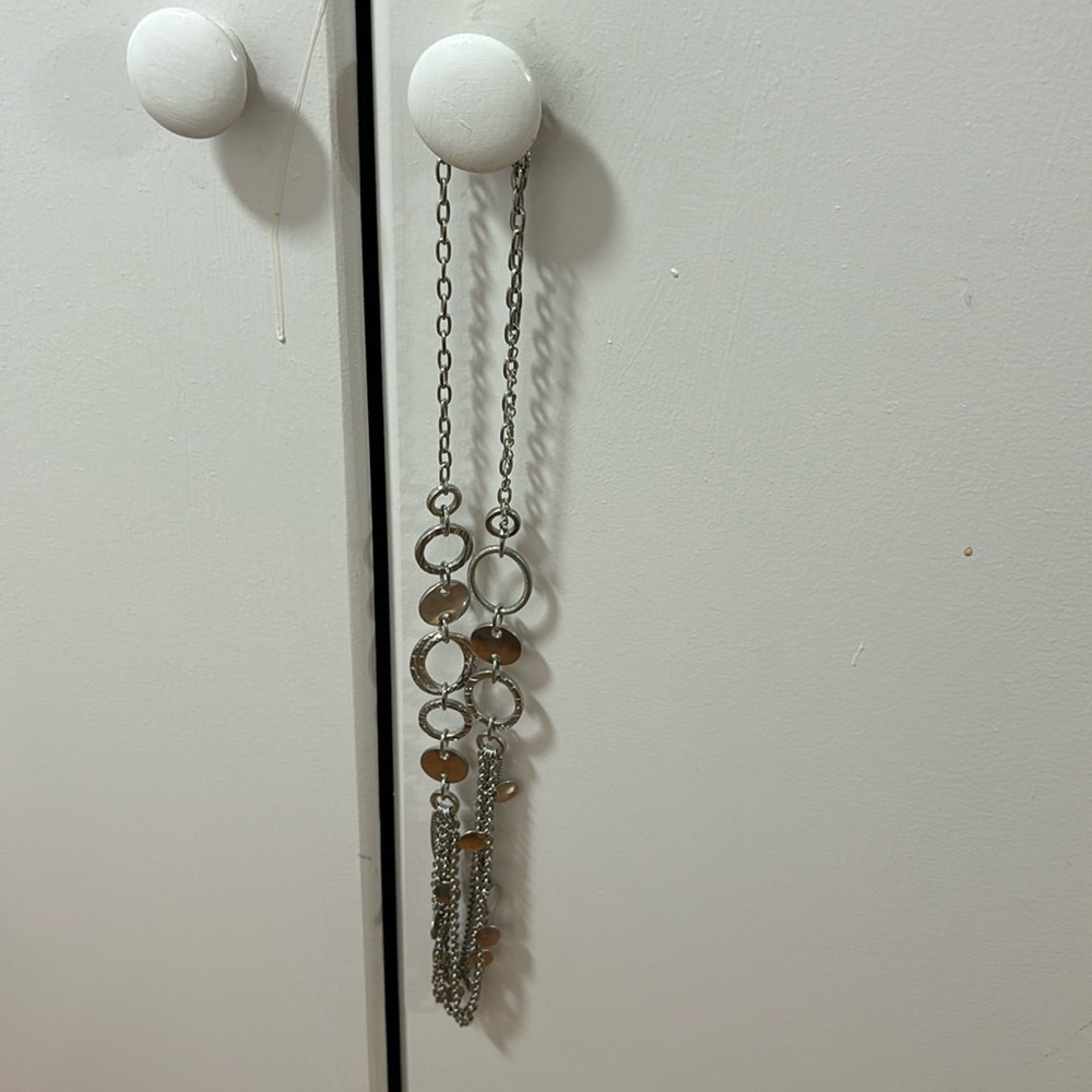 Lia Sophia long necklace.